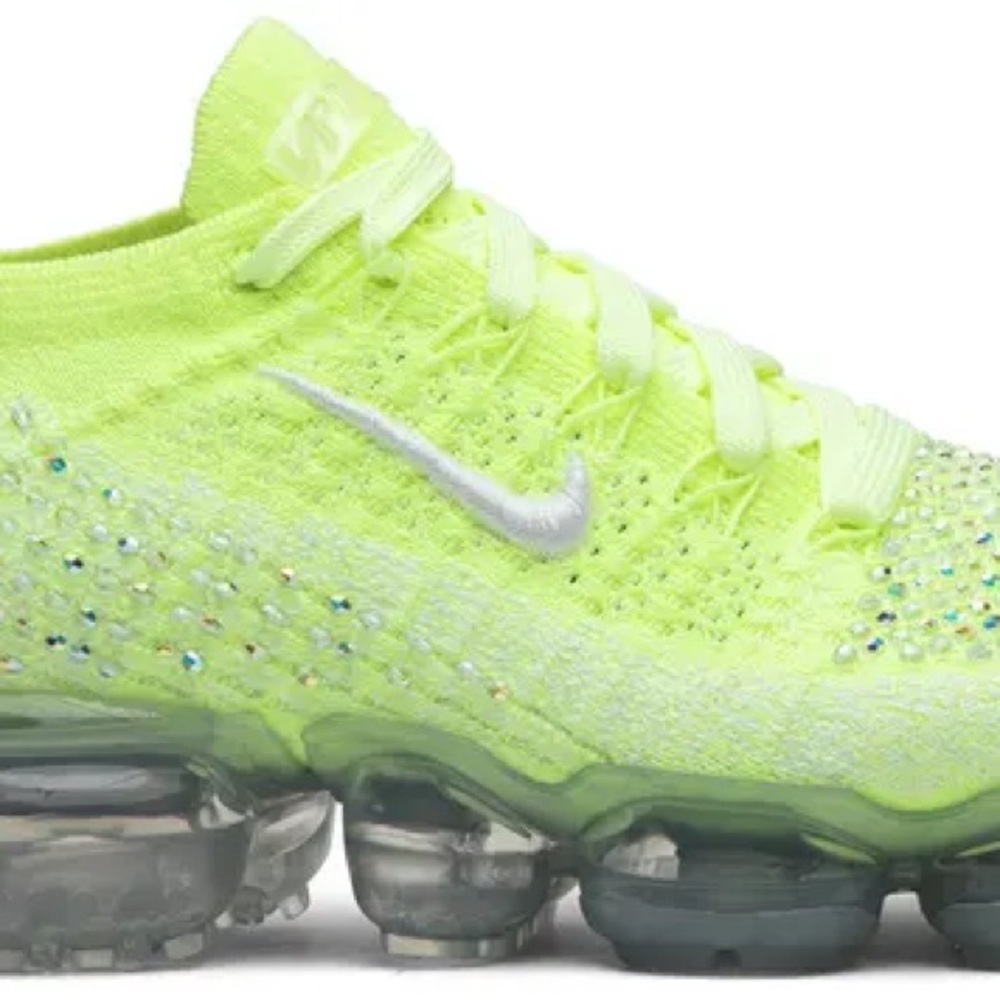 Nike Swarovski x Wmns Air VaporMax 2.0 Flyknit 'Volt' sneaker
